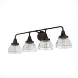 Cypress Grove 4 Light Vanity Light by Hunter - 19259
