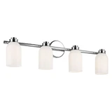 Shae 4 Light Bath Vanity 9 Inch Tall and 32 Inch Wide by Kichler - 55203