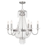 Valentina 6 Light Large Chandelier by Livex - 51846