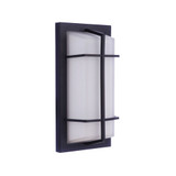Bulkhead 2 Light Rectangular Outdoor Wall Mount by Craftmade - ZA6112