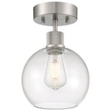 Port Nine 1 Light 12 Inch Length Semi Flush Mount by Access - 63148LEDDLP-BS