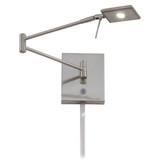 Georges Reading Room 8W 1 LED Swing Arm Wall Sconce by George Kovacs - P432G