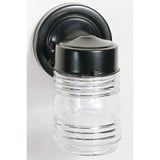 1 Light Mason Jar Outdoor Porch Wall Lantern by Nuvo - SF76-0