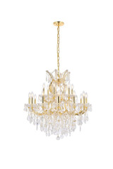 Maria Theresa 19 Light Large Chandelier by Elegant - 2800D30