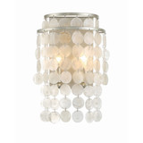 Brielle 2 Light Candle Style Wall Sconce by Crystorama - BRI-3002