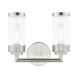 Hillcrest 2 Light Vanity Light by Livex - 10362
