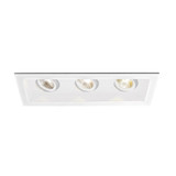 Mini Multiples 33W 25 deg 90CRI 3 LED Airtight Housing 8.69x 5.13 by WAC - MT-3LD311NA-25-3-8