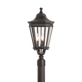 Cotswold Lane Three Light Outdoor Post Mount 9.5 x 22.5 In by Generation - OL5407