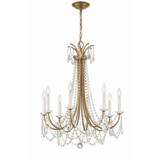 Karrington 8 Light Medium Chandelier by Crystorama - KAR-90908