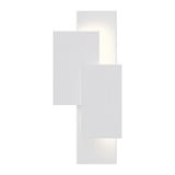 Offset Panels 1 LED Wall Sconce 20.75 Inch Tall X 11 Inch Wide by Sonneman - 7110