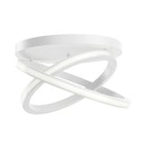 Caputo 2 Light Inch Wide Semi Flush Mount by Elan - 84321