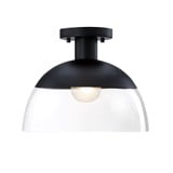 Rey 1 Light Semi Flush Mount 10.25 InchX13 Inch Wide by Designers Fountain - D308M-SF