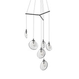 Cantina 6 LED Pendant 14.75 Inch Tall and 42 Inch Wide by Sonneman - 2996