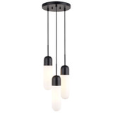 Thalia 3 Light Pendant 21 Inch Tall and 10 Inch Wide by Vaxcel - P0422