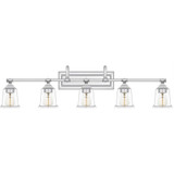 Nicholas 5 Light Coastal Vanity Light by Quoizel - NLC8605
