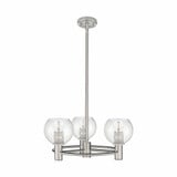 Crown Point 3 Light Stem Hung Pendant 20 Inch Wide by Innovations - 434-3CR-G12-6