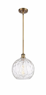 Athens Water Glass 1 Light Industrial Small Pendant by Innovations - 516-1S-G1215-10