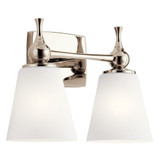 Cosabella 2 Light Bath Vanity 10.25 x 15 Inches by Kichler - 55091