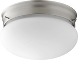 1 Light 7 Inch Wide Mushroom Flush Mount by Quorum - 3023-6