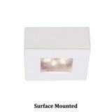 Ledme 4.8W 1 LED Square Recessed/Surface Mount Button Light by WAC  - HR-LED87S