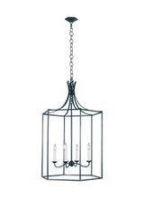 Bantry House 4 Light Contemporary Outdoor Pendant by Visual Comfort Studio - AC1024
