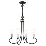 Bari 4 Light Small Chandelier by Livex - 42924