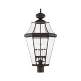 Georgetown 4 Light Outdoor Post Top Lantern 16 x 29 Inches by Livex  - 2368