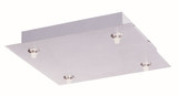 Rapidjack Four Light Square Canopy by ET2 - EC85004