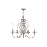 Caldwell 4 Light Medium Chandelier by Livex - 5164