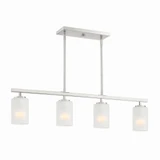 Carmine 4 Light Oversized Island Chandelier by Designers Fountain - D239M-IS