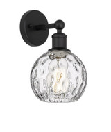 Athens Water Glass 1 Light Wall Sconce 10 Inch Tall by Innovations - 616-1W-G1215-6