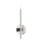 Denmark 1 Light Candle Style Wall Sconce by Livex - 49341
