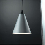 Radiance 1 Light Cone Pendant 9.75 Inch Tall by Justice Design - CER-6220