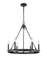 Barclay 6 Light Chandelier 25 Inches Wide by 24 Inches High by Z-Lite - 482R-6