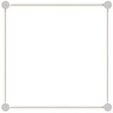 Purolinear 360 4 LED Bath Vanity 26.75 Inch X 26.75 Inch Wide by Sonneman - 23QSR22R120PHA