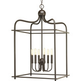 Assembly Hall 6 Light Large Pendant by Progress - P500037