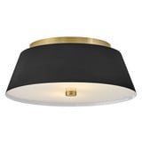 Tess 16W 2 LED 14 Inch Wide Flush Mount by Lark - 83513