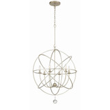 Solaris 6 Light Large Chandelier by Crystorama - 9228
