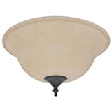 Accessory Glass Bowl Kit 12.8 Inches Wide by 6.3 Inches High by Hunter Fans - 99160GBK