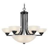 Fireside 6 Light Large Chandelier by Dolan - 205