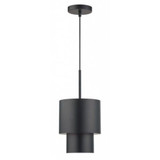 Zolana 1 Light Mini Pendant 23 Inch Tall and 8.5 Inch Wide by Livex - 40058