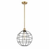 Lake Placid 1 Light Medium Stem Hung Pendant 12 Inch Wide by Innovations - 516-1S-LP-12