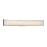 Porcelina Latitude 28W LED Linear Vanity Light by Justice Design - PNA-8605-WAVE