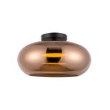 Trinity 21W LED 14.25 Inch Wide Semi Flush Mount by Kuzco - SF62014
