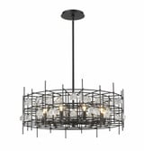 Garroway 9 Light Chandelier 32 Inches Wide by 14 Inches High by Z-Lite - 4007-32