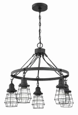 Thatcher 5 Light Medium Chandelier by Craftmade - 50625-2225