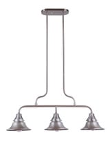 Union 3 Light Small Linear Island Pendant by Craftmade - 54073
