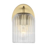 Eisele 1 Light Small Wall Sconce 8.38 Inch Tall X 5 Inch Wide by Generation - GLV1131