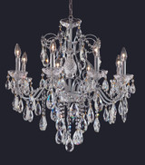 St. Francis 8 Light Medium Chandelier by Elegant 2016D26 - 2016D26
