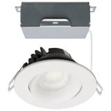 ColorQuick 12W CCT LED Round Gimbaled Direct Wire Downlight by Satco S1162 - S1162R1